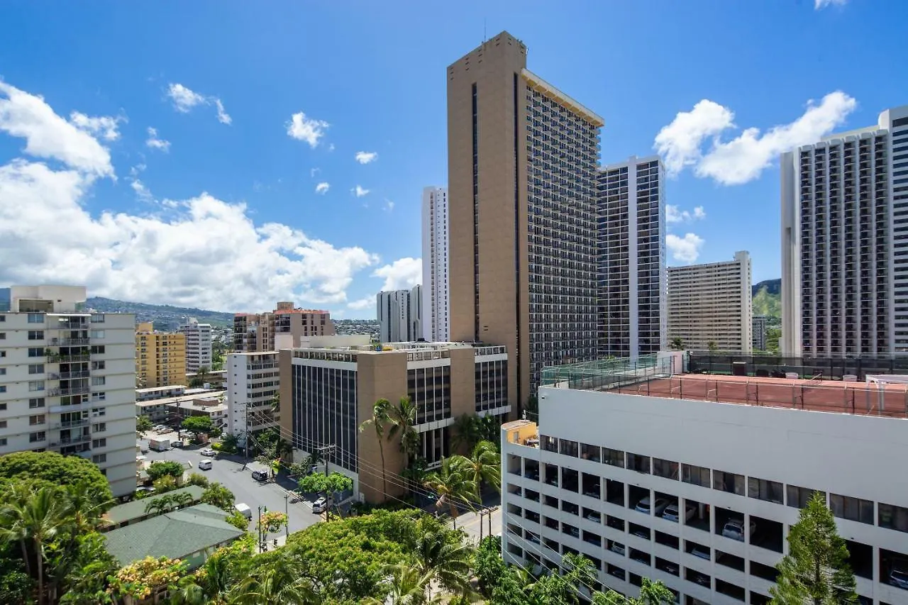 הונולולו Ocean View From Lanais-2 Blocks To Waikiki Beach 0*,  ארצות הברית