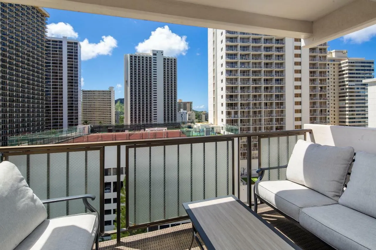 הונולולו Ocean View From Lanais-2 Blocks To Waikiki Beach דירה